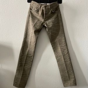 Men’s Levi Army Green Jeans